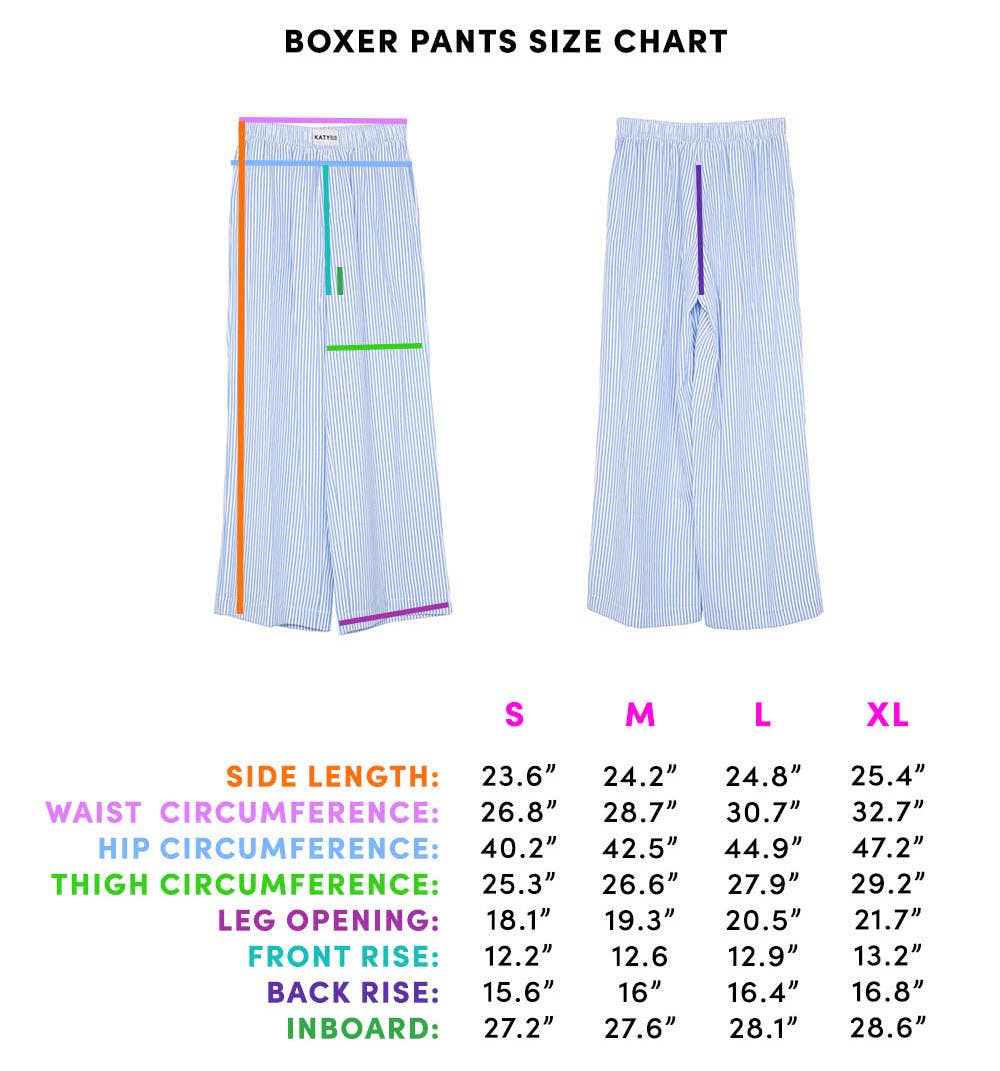 Traveling Matchbook Boxer Pants - Nifty Decor & More