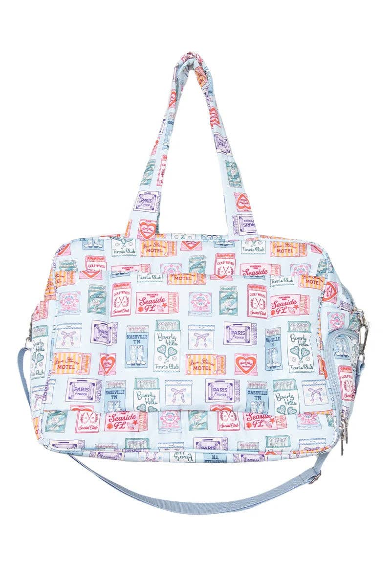 Traveling Matchbook Weekender Bag - Nifty Decor & More