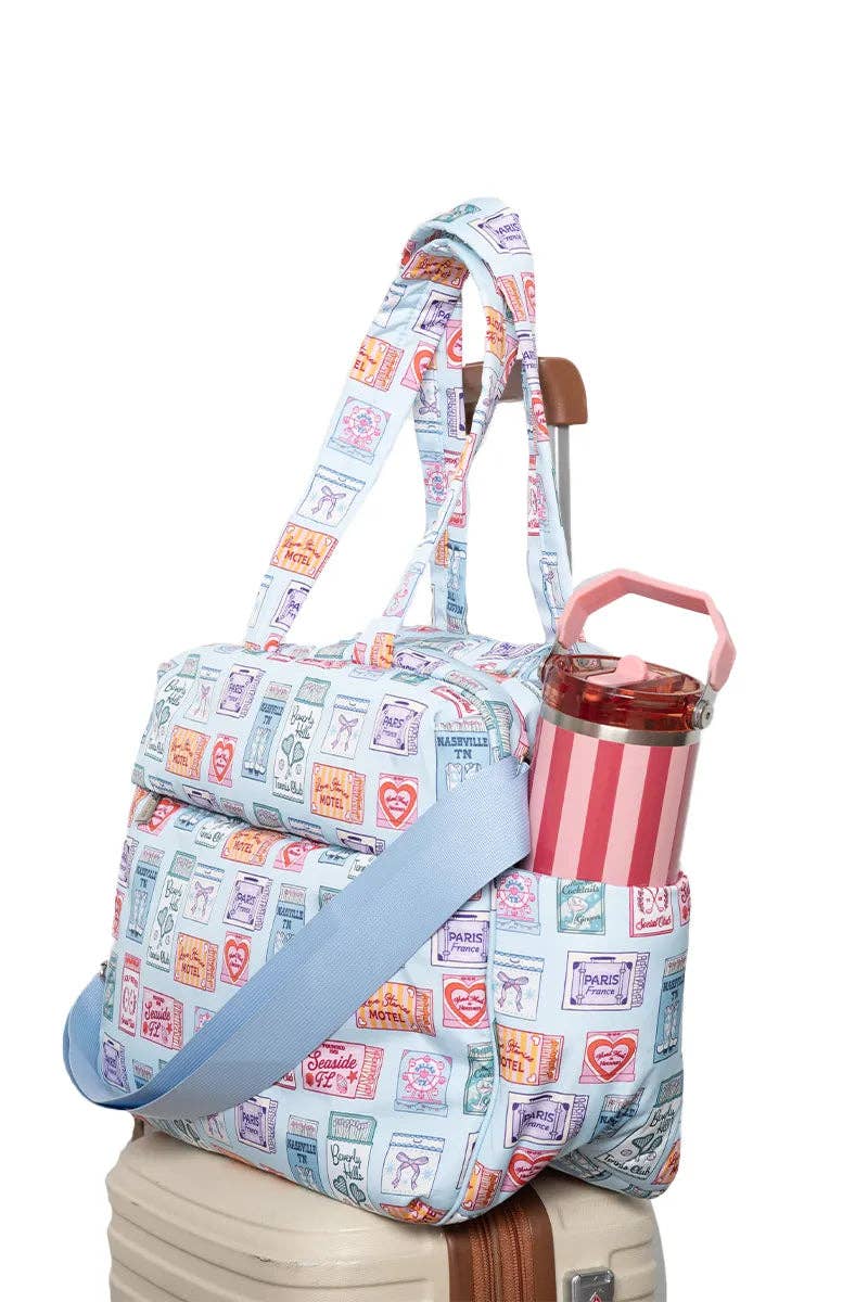 Traveling Matchbook Weekender Bag - Nifty Decor & More