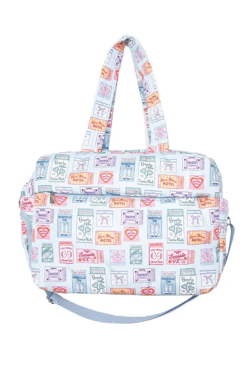 Traveling Matchbook Weekender Bag - Nifty Decor & More