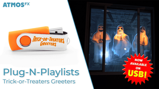 Trick-or-Treaters Greeters Plug-n-PlayList Decoration Collection