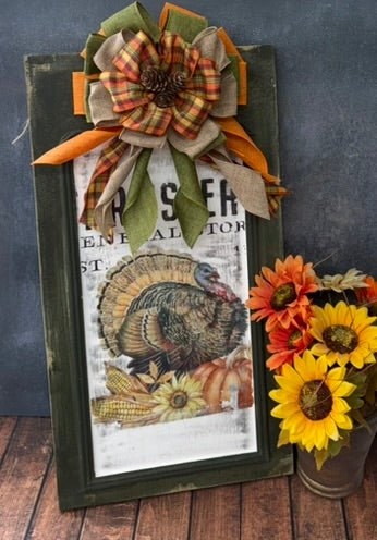 Turkey Vintage Wall Panel - Nifty Decor & More