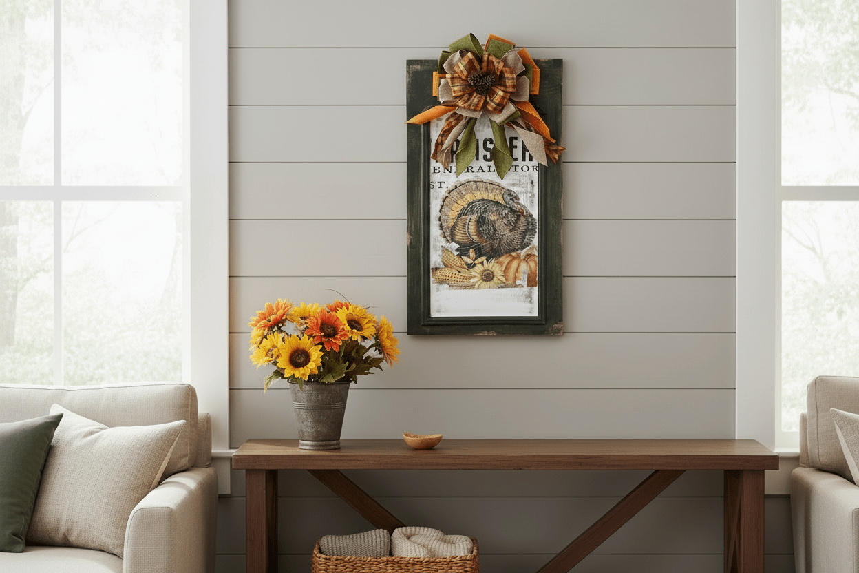 Turkey Vintage Wall Panel - Nifty Decor & More