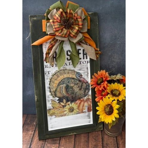 Turkey Vintage Wall Panel - Nifty Decor & More