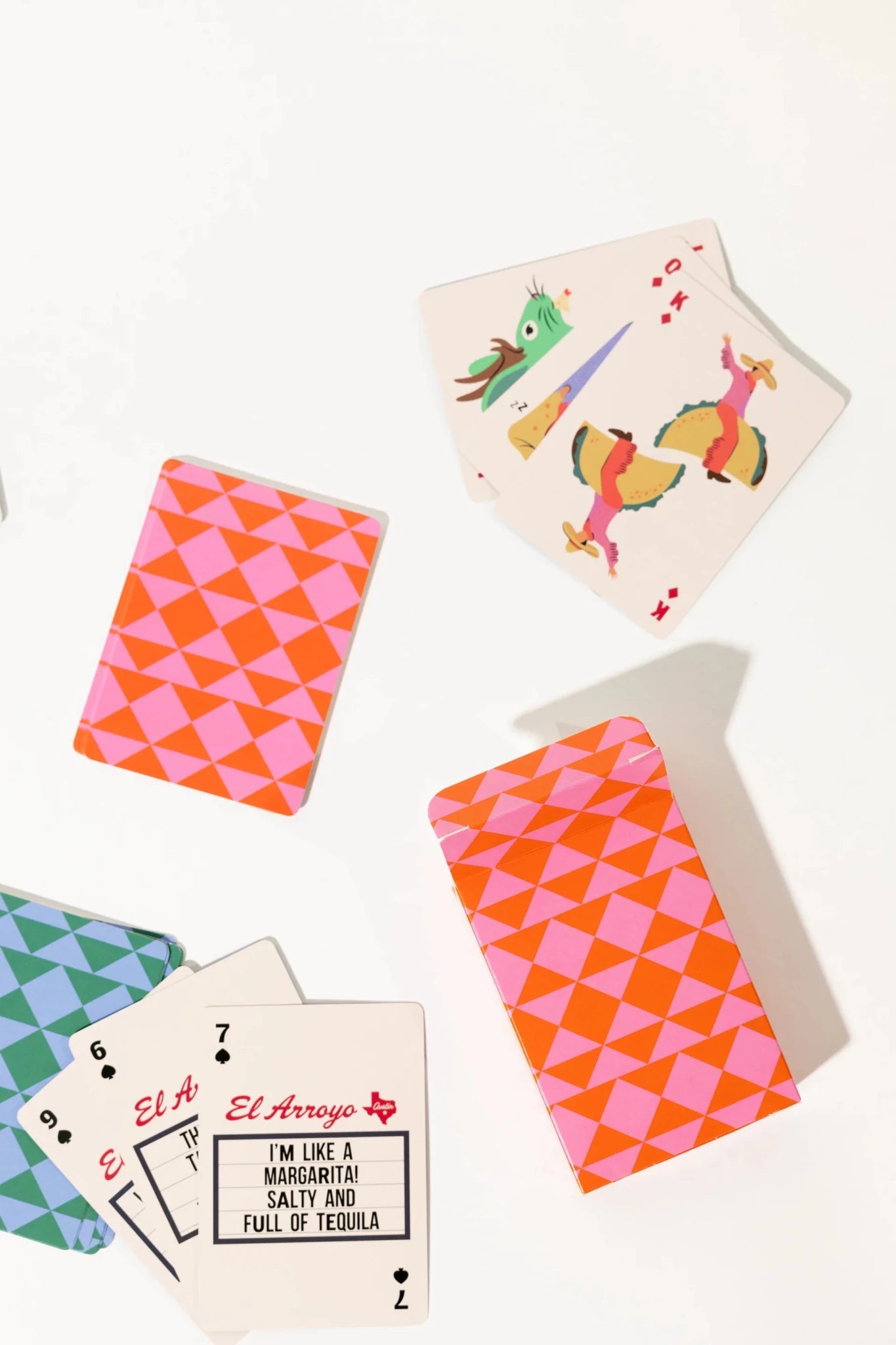 Two - Deck Set Playing Cards - Happy Hour - Nifty Decor & More