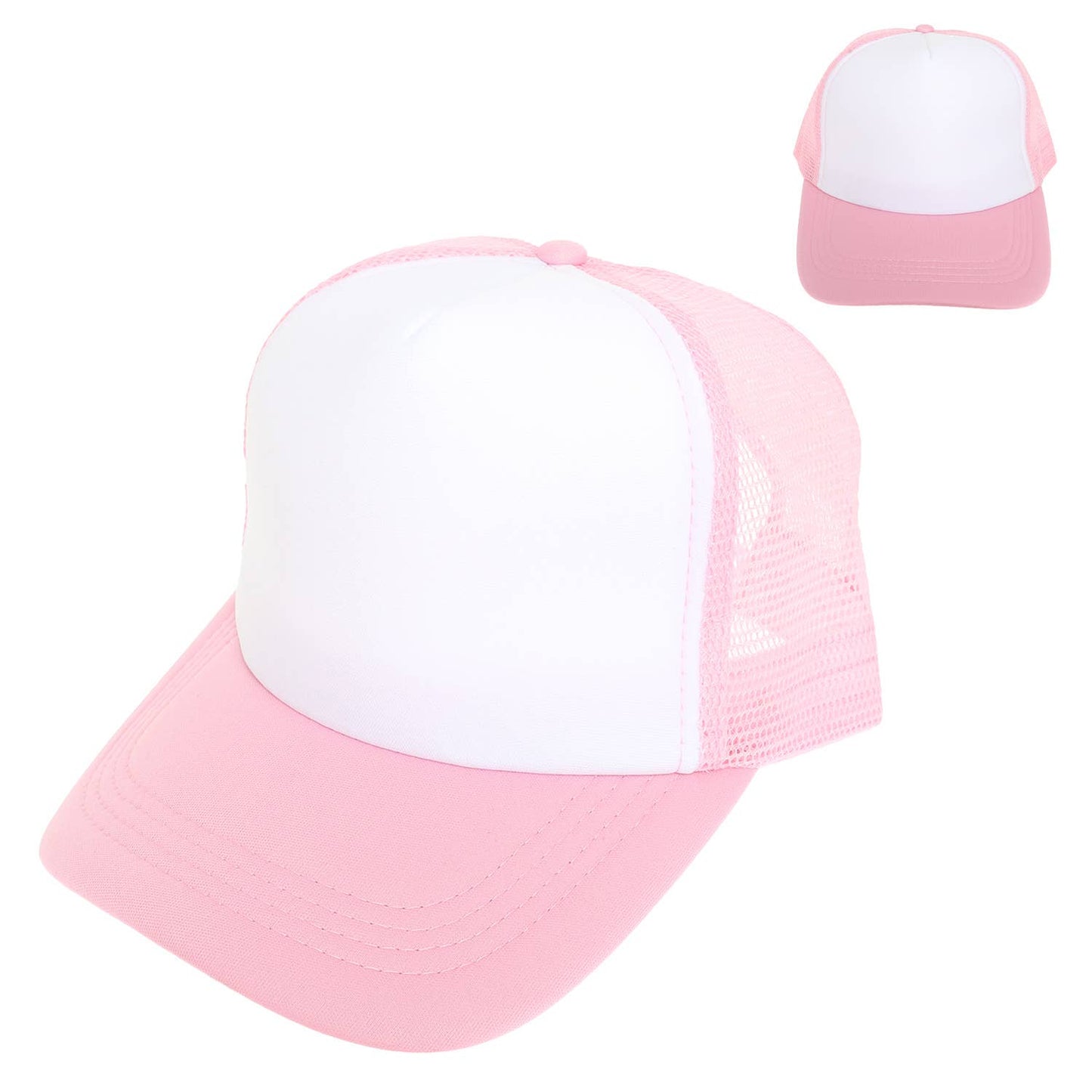 Two - Tone Color Mesh Backing Baseball Cap - Nifty Decor & More