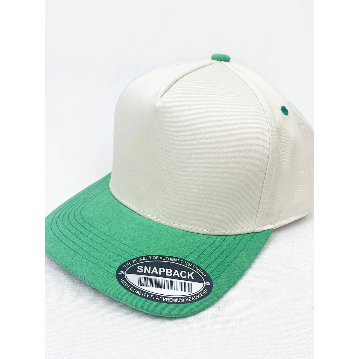 Two Tone Snap Back Baseball Cap