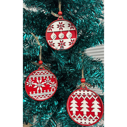 Ugly Sweater Ornaments - Nifty Decor & More