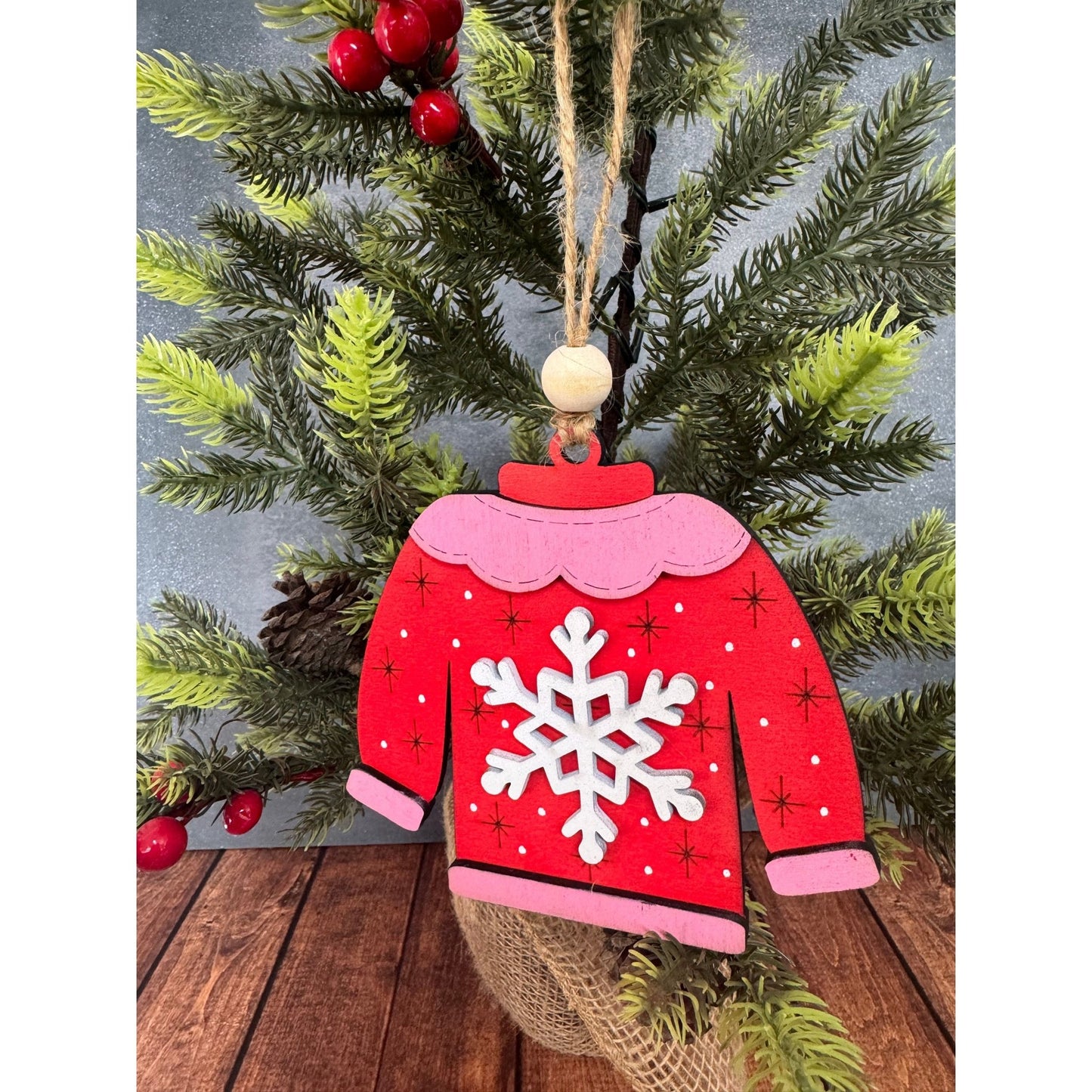 Ugly - Sweater Ornaments - Nifty Decor & More