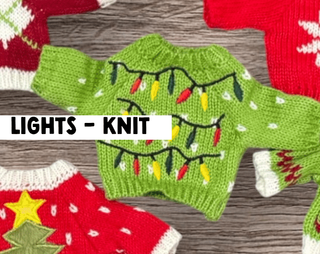 Ugly Sweater Party Awards – Funny Christmas Trophy • Best Sweater, Cutest, Funniest, Ugliest • Holiday Contest Prizes • Knitted Sweater Trophy - Nifty Decor & More