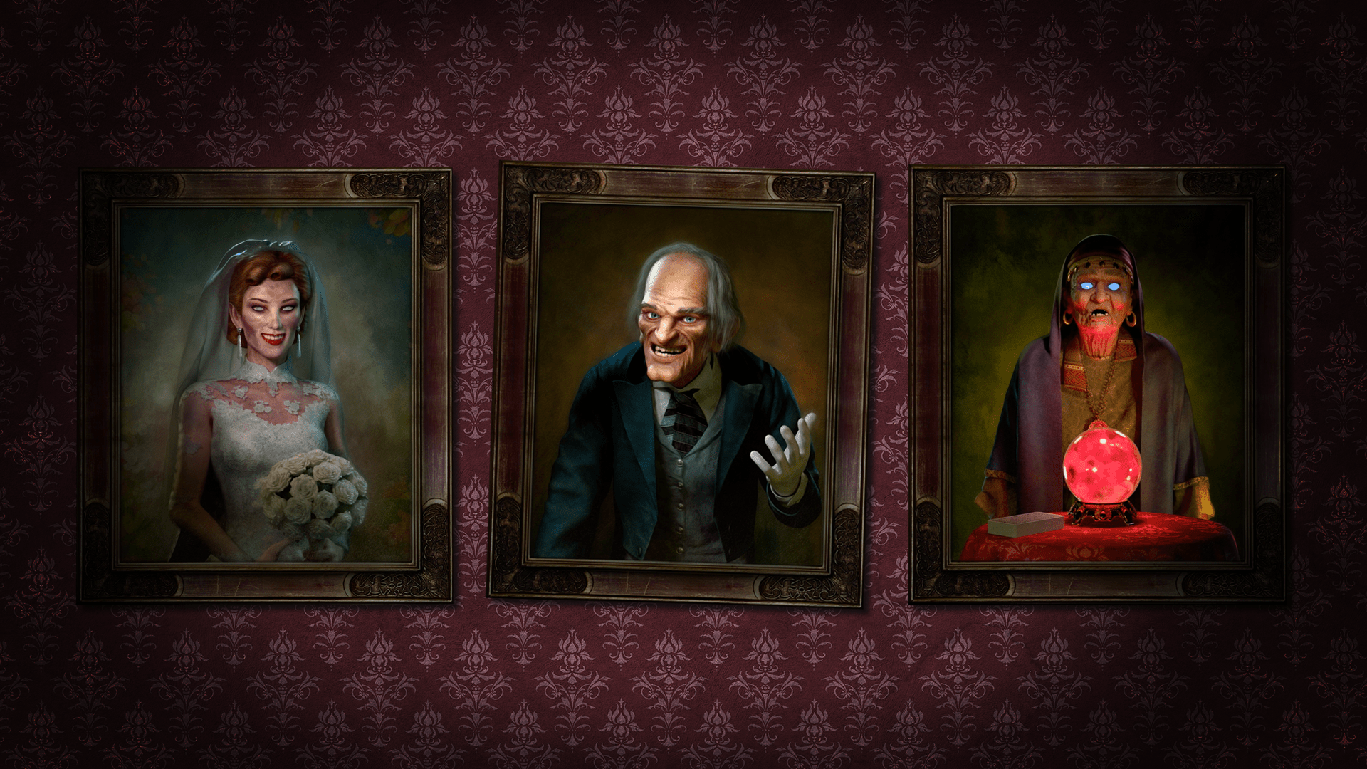 UnLiving Portraits: Halloween Hosts Decoration Collection