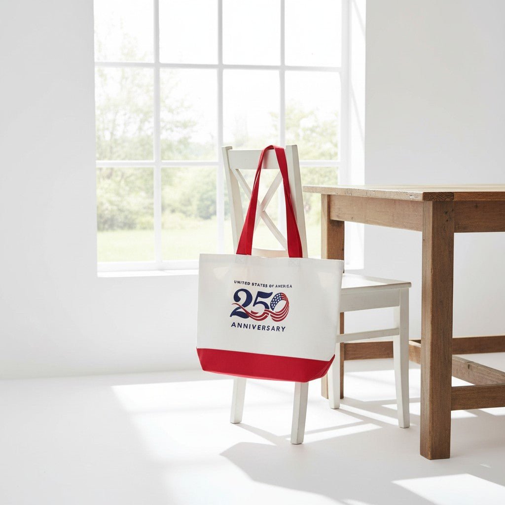 USA 250th Anniversary Semiquincentennial Custom Embroidered Design - Nifty Decor & More