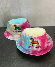 It's My Final Fiesta | Let's Get Smashed - Embroidered Bachelorette Party Dad Hats Bachelor embroidered ballcap Tie Dye Bucket Hat Smashed