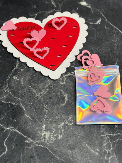 Valentine Jumping Hearts Valentine Gift