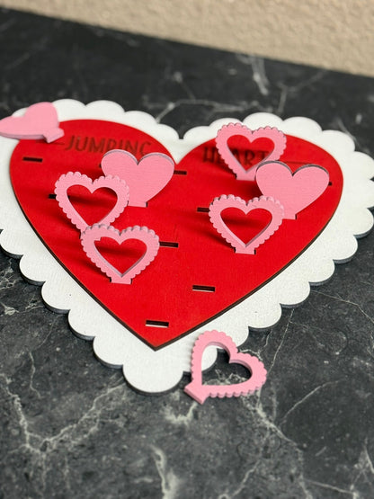 Valentine Jumping Hearts Valentine Gift