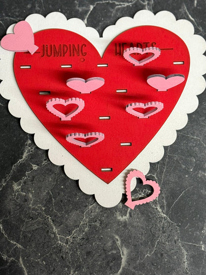 Valentine Jumping Hearts Valentine Gift