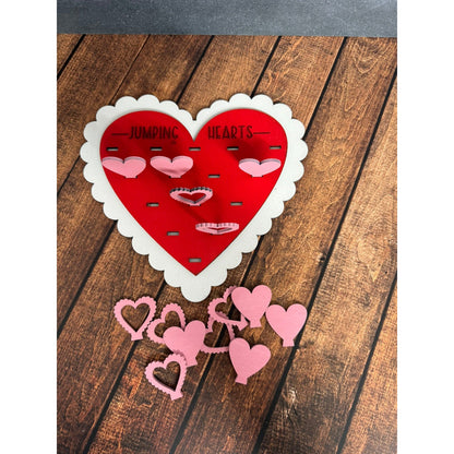 Valentine Jumping Hearts Valentine Gift