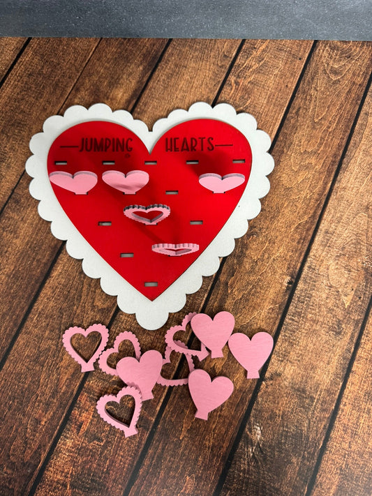 Valentine Jumping Hearts Valentine Gift