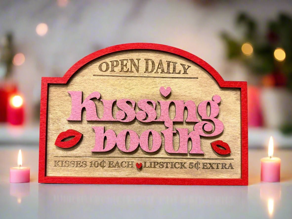 Valentine Sign Shelf Sitters - Nifty Decor & More