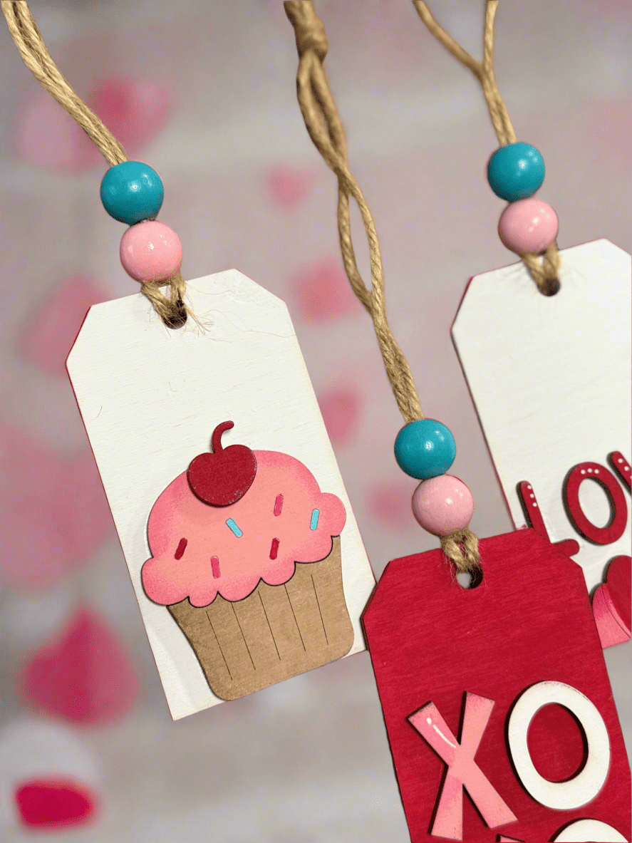 Valentine Tag Ornaments