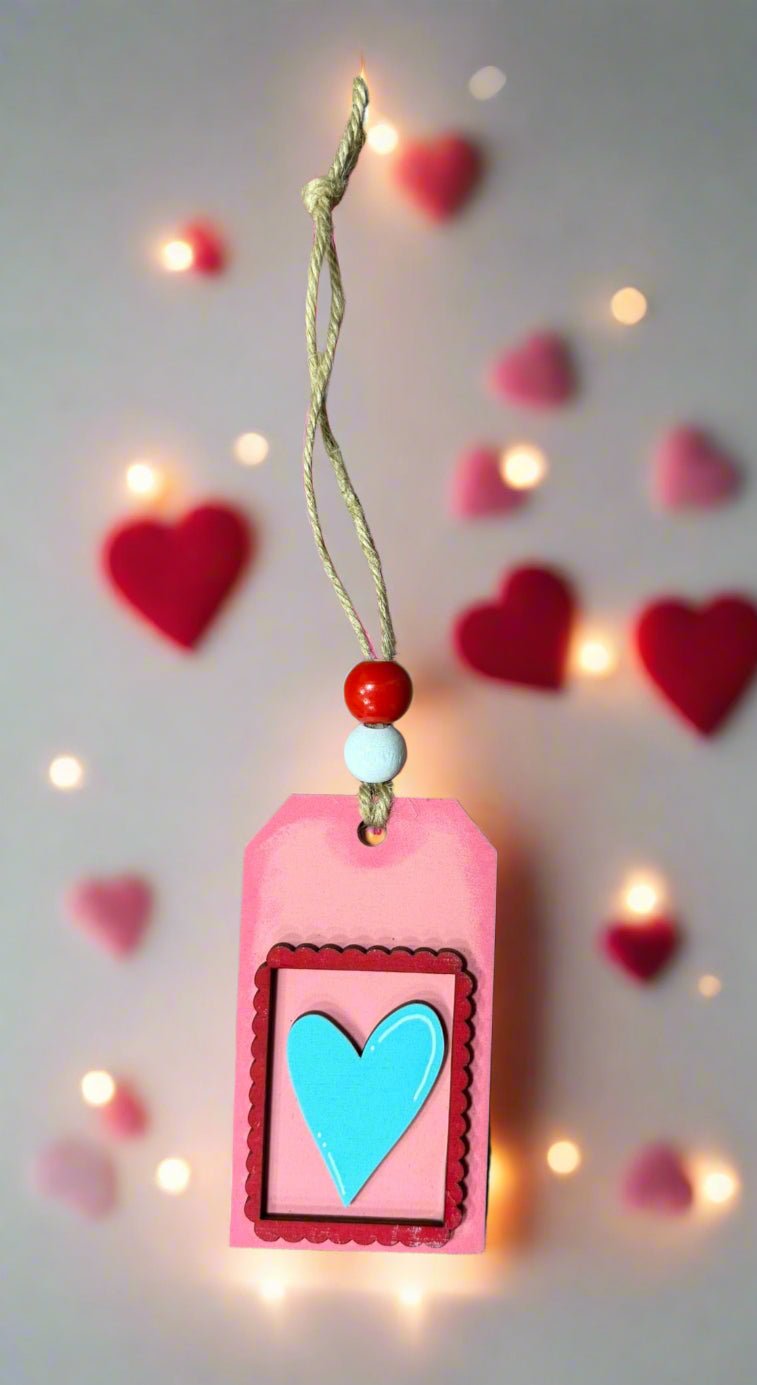 Valentine Tag Ornaments Heart