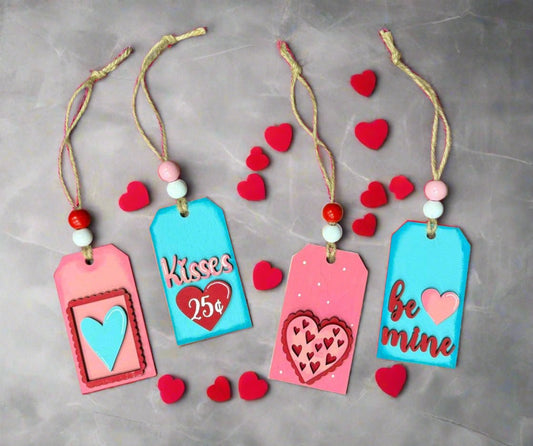 Valentine Tag Ornaments