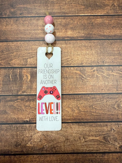 Valentine's Day Bookmarks Valentine Gift Level