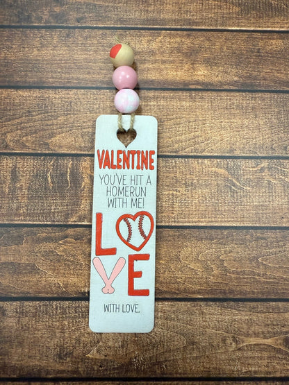 Valentine's Day Bookmarks Valentine Gift Homerun