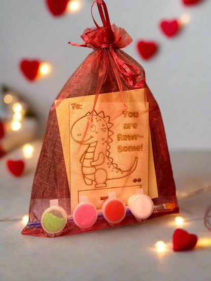 Valentine's Day Paint Kit Valentine Paint Kit