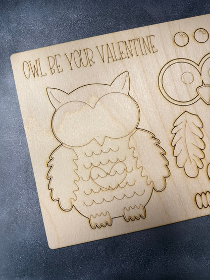 Valentine's Day Paint Kit Valentine Paint Kit