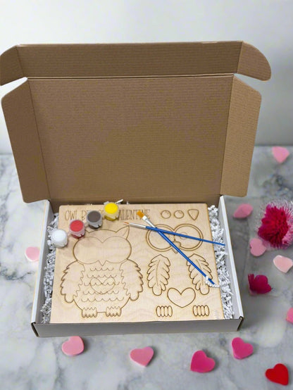 Valentine's Day Paint Kit Valentine Paint Kit