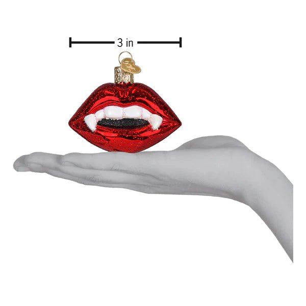 Vampire Lips Ornament - Nifty Decor & More