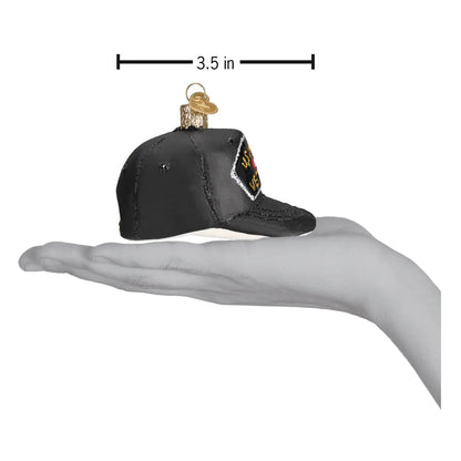 Veteran's Cap Ornament - Nifty Decor & More