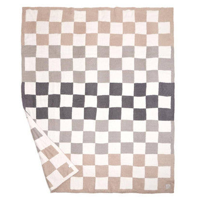 Vibrant Multicolor Checkered Reversible Throw Blanket, Cuddle - Ready Cozy Home Essential, Fabulous Gift Idea - Nifty Decor & More