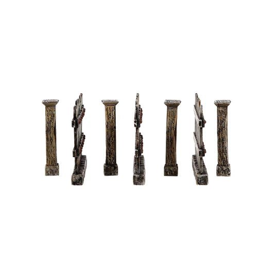 Village Line Fence S/7 | Dept 56 - Nifty Decor & More