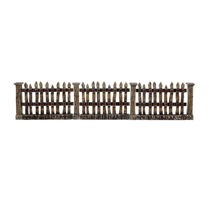 Village Line Fence S/7 | Dept 56 - Nifty Decor & More
