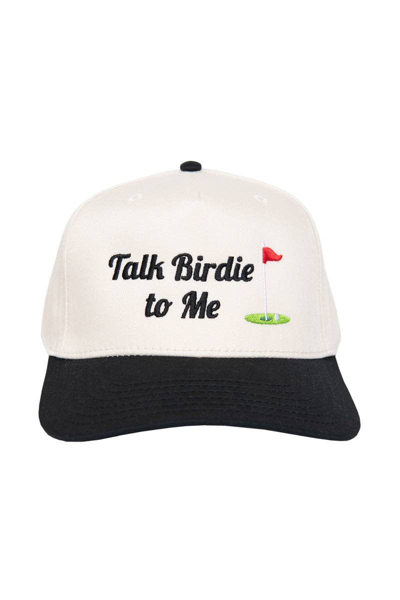 Vintage Talk Birdie To Me Men’s Trucker Hat, Classic Casual Headwear for Men, Unique Birthday Gift - Nifty Decor & More
