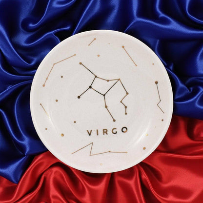 Virgo Zodiac Jewelry Dish - (Aug 23 - Sept 22) Ring Dishes & Trays