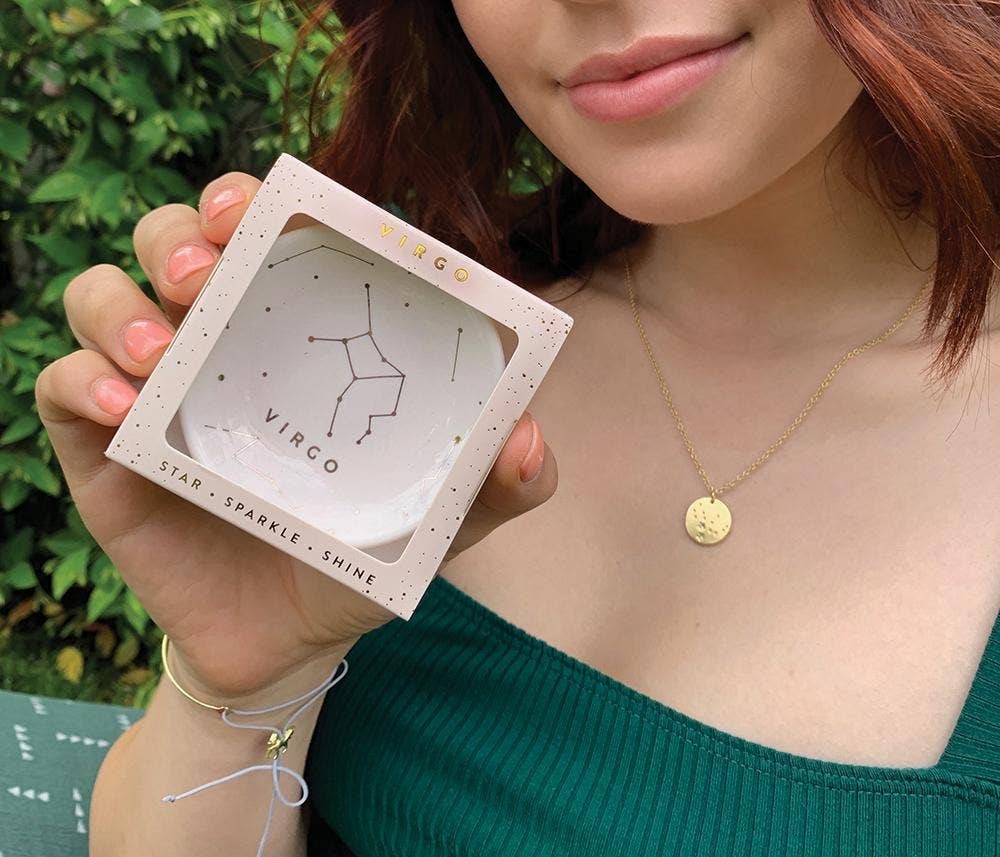 Virgo Zodiac Jewelry Dish - (Aug 23 - Sept 22) - Nifty Decor & More