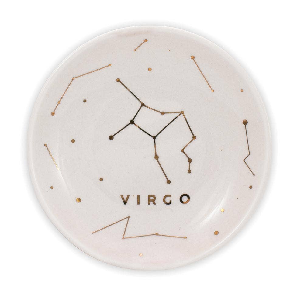 Virgo Zodiac Jewelry Dish - (Aug 23 - Sept 22) - Nifty Decor & More