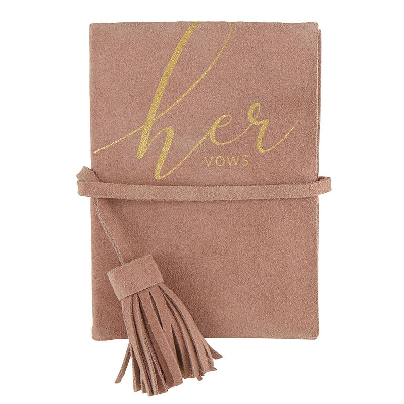 Vow Book for Wedding Day, His Her and Ours Styles, Proposal & Ceremony Memory, Perfect Bridal Gift Supplies Hers