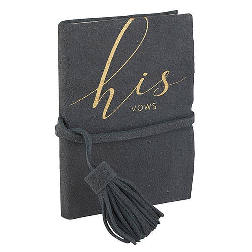 Vow Book for Wedding Day, His Her and Ours Styles, Proposal & Ceremony Memory, Perfect Bridal Gift Supplies His