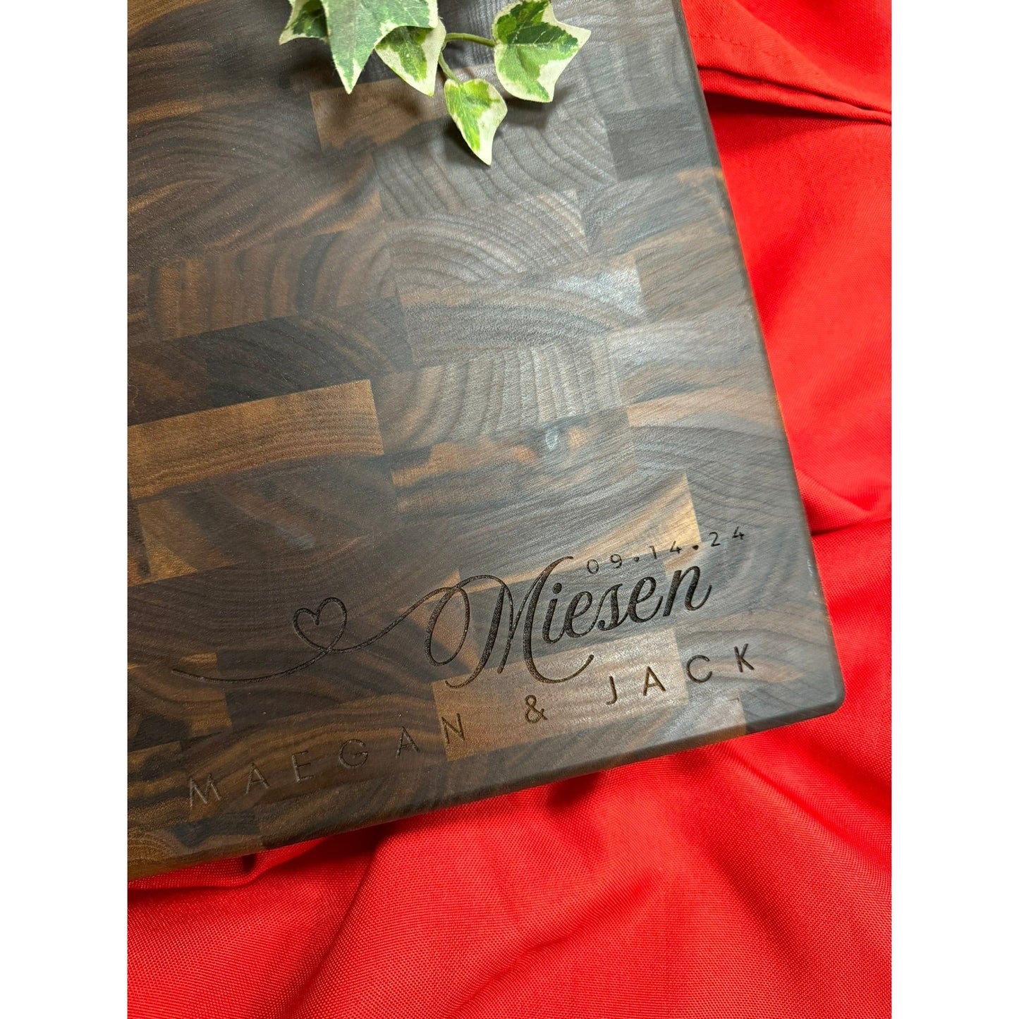 Walnut End - Grain Butcher Block - Nifty Decor & More