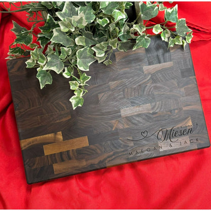 Walnut End - Grain Butcher Block - Nifty Decor & More