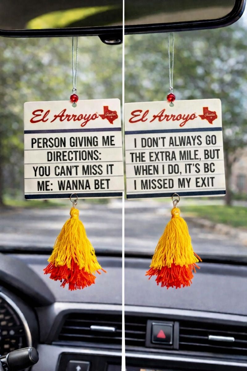 Wanna Bet - Marquee Car Freshener (2 Pack) - Nifty Decor & More