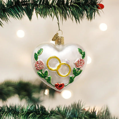 Wedding Heart Ornament - Nifty Decor & More