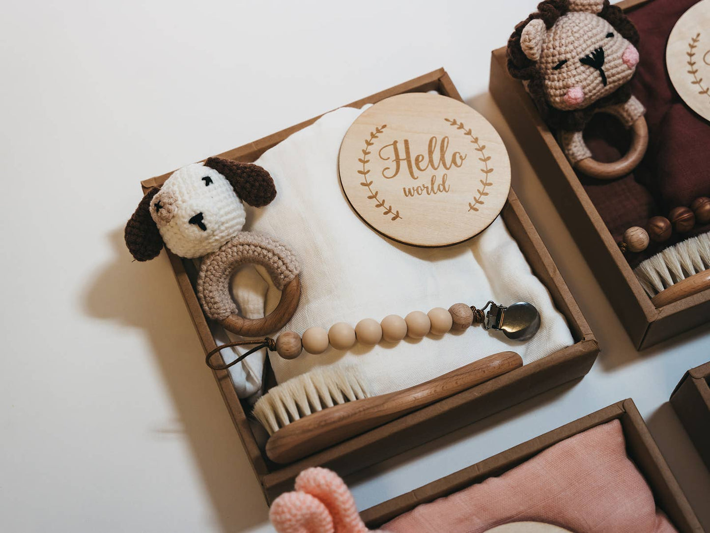Welcome Baby Gift Box - Charming 6 - Piece Set for Newborns - Nifty Decor & More