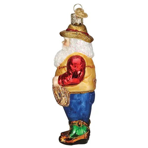 Western Santa Ornament - Nifty Decor & More