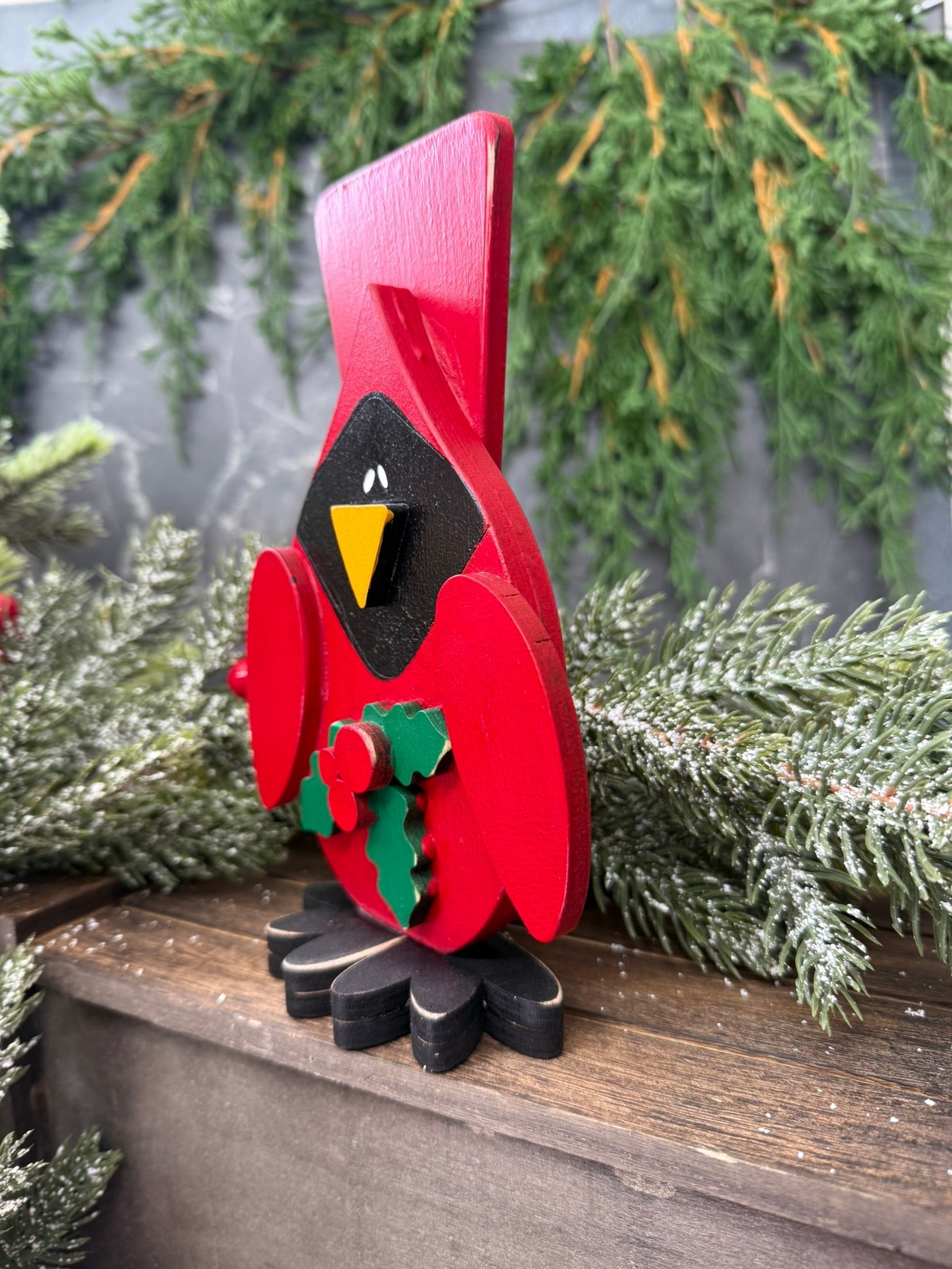 Whimsical Cardinal Set - Nifty Decor & More