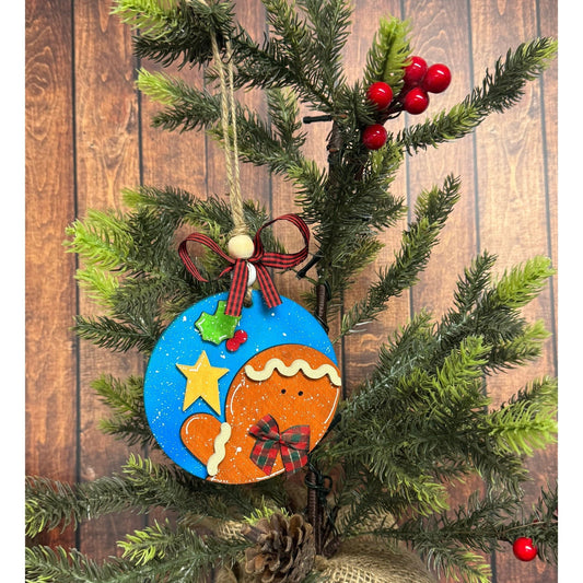 Whimsical Gingerbread Ornaments - Nifty Decor & More